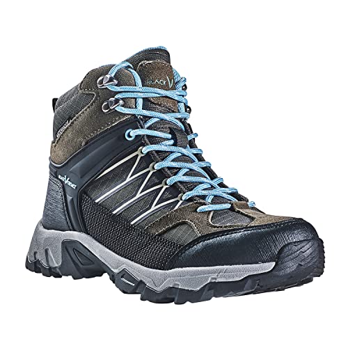 Black Crevice Damskie buty trekkingowe High Cut I High Cut I wodoodporne buty trekkingowe I wysokiej jakości buty sportowe do aktywności na świeżym powietrzu I wyściełane buty trekkingowe damskie z