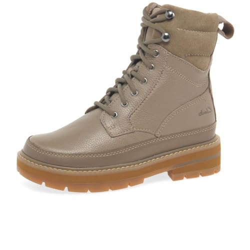 Clarks PragueStyle K. Półdługie kozaki, Pebble Combi, 28 EU, Pebble Combi, 28 EU