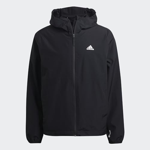 adidas Męska kurtka techniczna Predator, czarna, Czarny, L