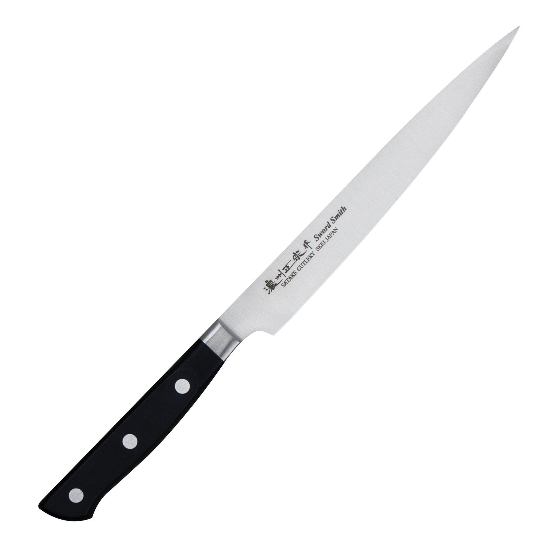 Фото - Кухонний ніж Satake Cutlery Mfg Satoru Nóż do filetowania 17 cm 