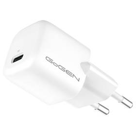 Ładowarka sieciowa GoGEN ACHPD130, 1xUSB-C PD, 30W (ACHPD130W) Biała