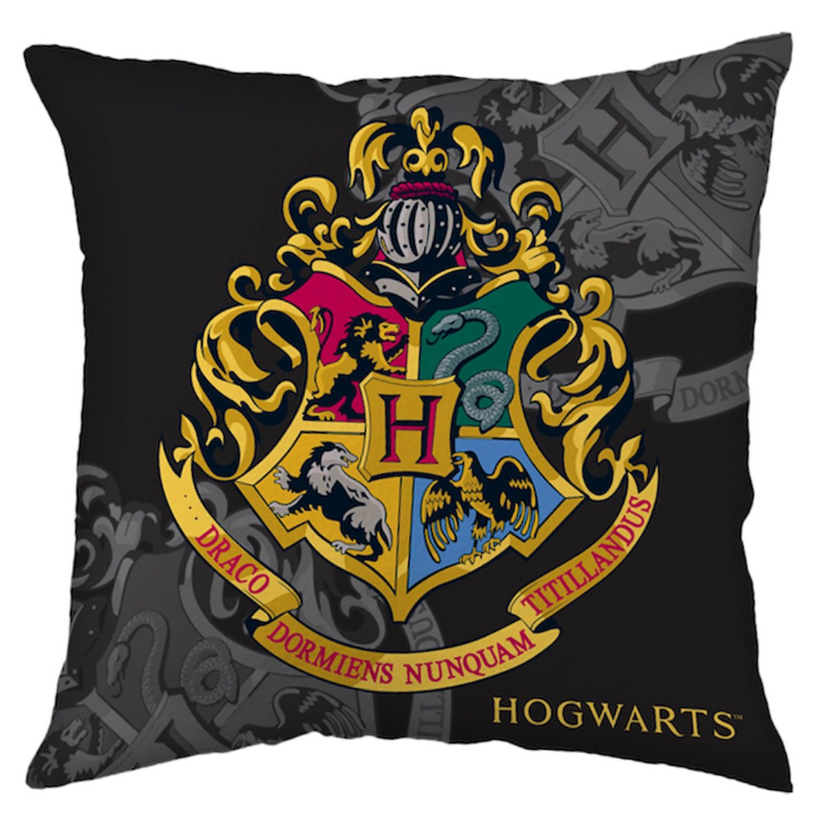 Harry Potter Hogwarts Kwadratowa poduszka, poduszka ozdobna 40x40 cm 40x40 cm
