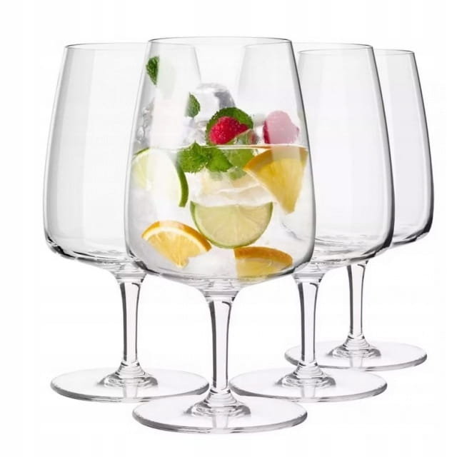 Kieliszki do wody soku drinków Krosno 330ml MODERN