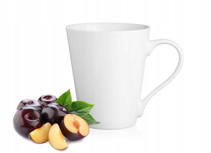 CERAMICZNY KUBEK BIAŁY 280 ml,DO KAWY 6SZT