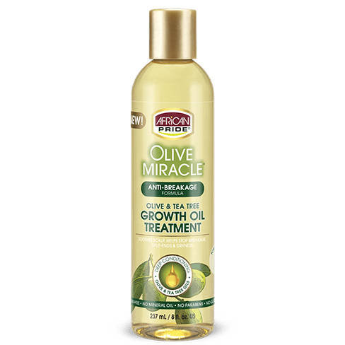 Фото - Інша косметика Olive African Pride,  Miracle Growth Oil Treatment, Olejek do włosów, 237ml 