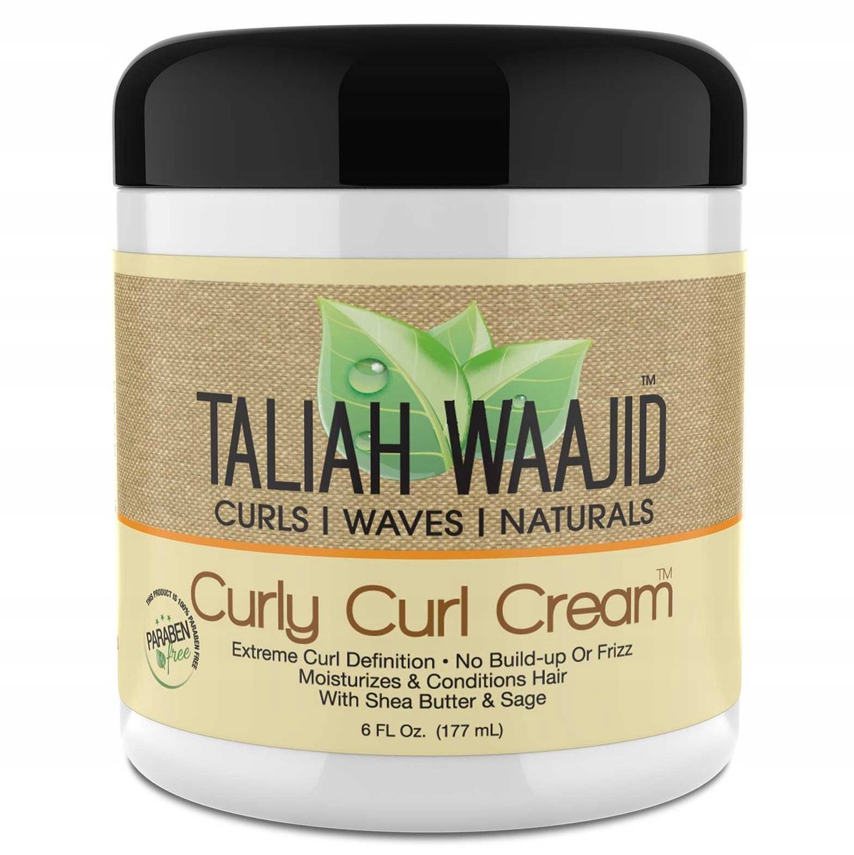 Taliah Waajid, Curly Curl Cream, Krem do włosów, 177ml
