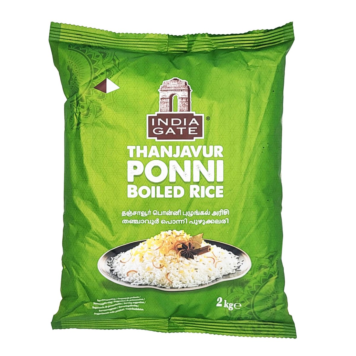 Ryż paraboliczny Ponni Thanjavaur India Gate 2kg