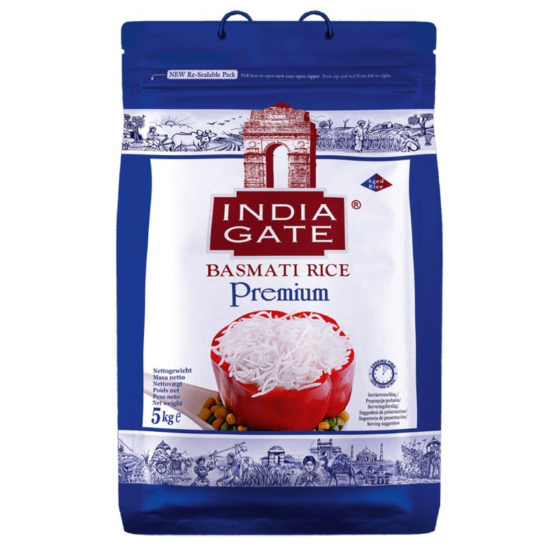 Ryż basmati długoziarnisty Premium India Gate 5kg