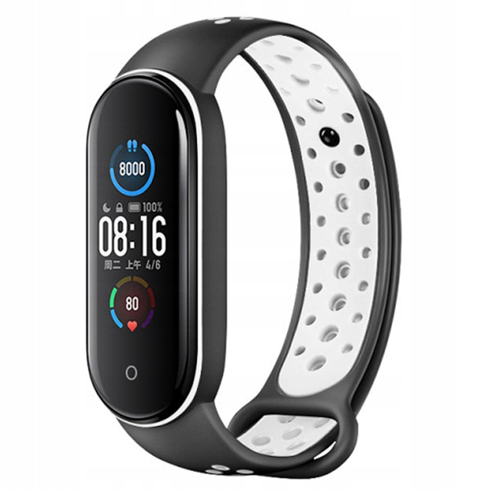 Opaska pasek perforowany do Xiaomi Mi Band 5/6 