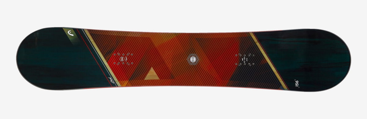 Deska snowboardowa Head Rush czerwona - 159