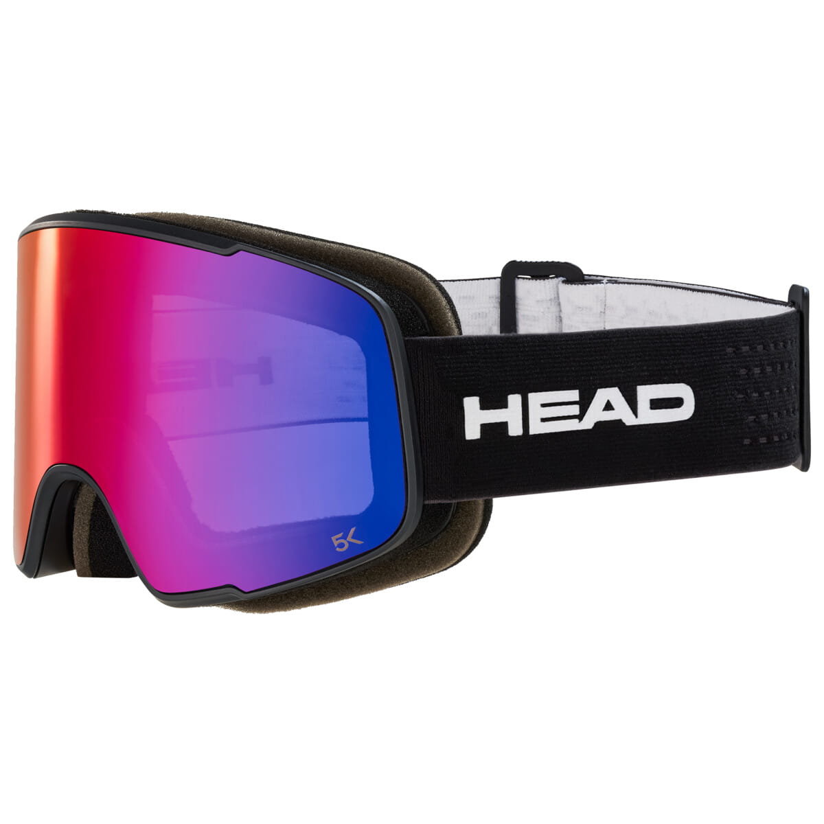 Gogle narciarskie Head Horizon 2.0 5K czerwono - czarne