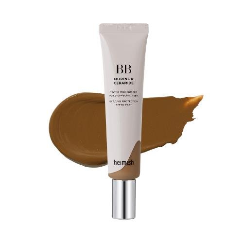 Heimish Moringa Ceramide BB Cream SPF 30 PA++, Krem BB do twarzy, 29 Dark Olive
