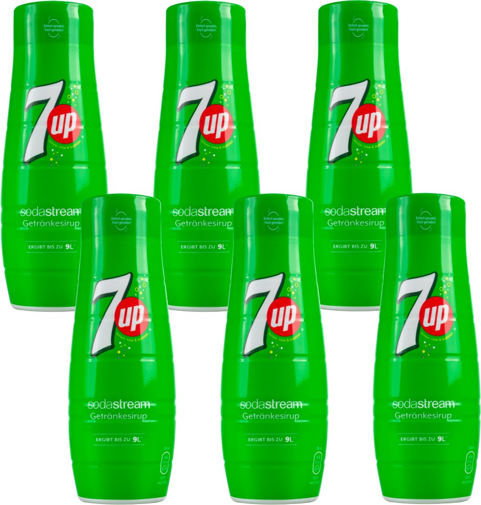 Syrop do SodaStream 7UP x6