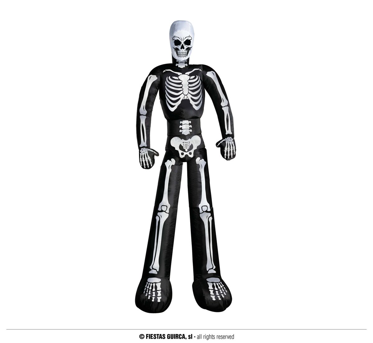 Dekoracja na Halloween Szkielet dmuchany 200x150cm