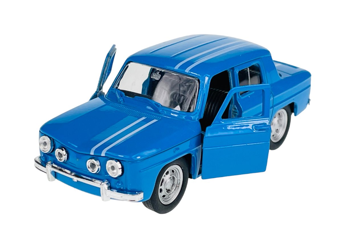 WELLY OLD TIMER 1960 RENAULT R8 NIEBIESKI 1:34 SAMOCHÓD NOWY METALOWY MODEL