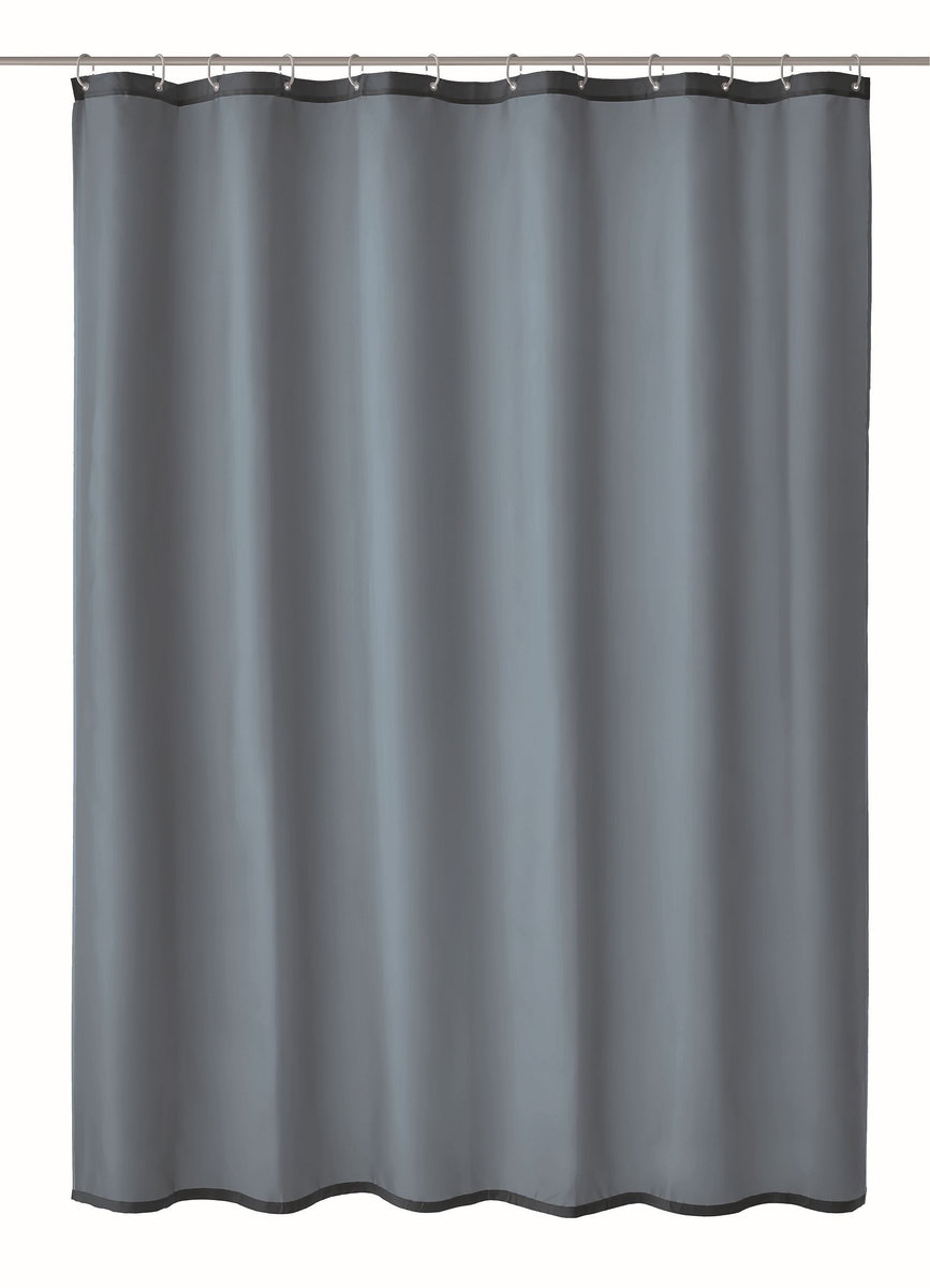 KLEINE WOLKE Rica Ekologiczna Zasłona prysznicowa Eco Care 180x200 cm niebieski