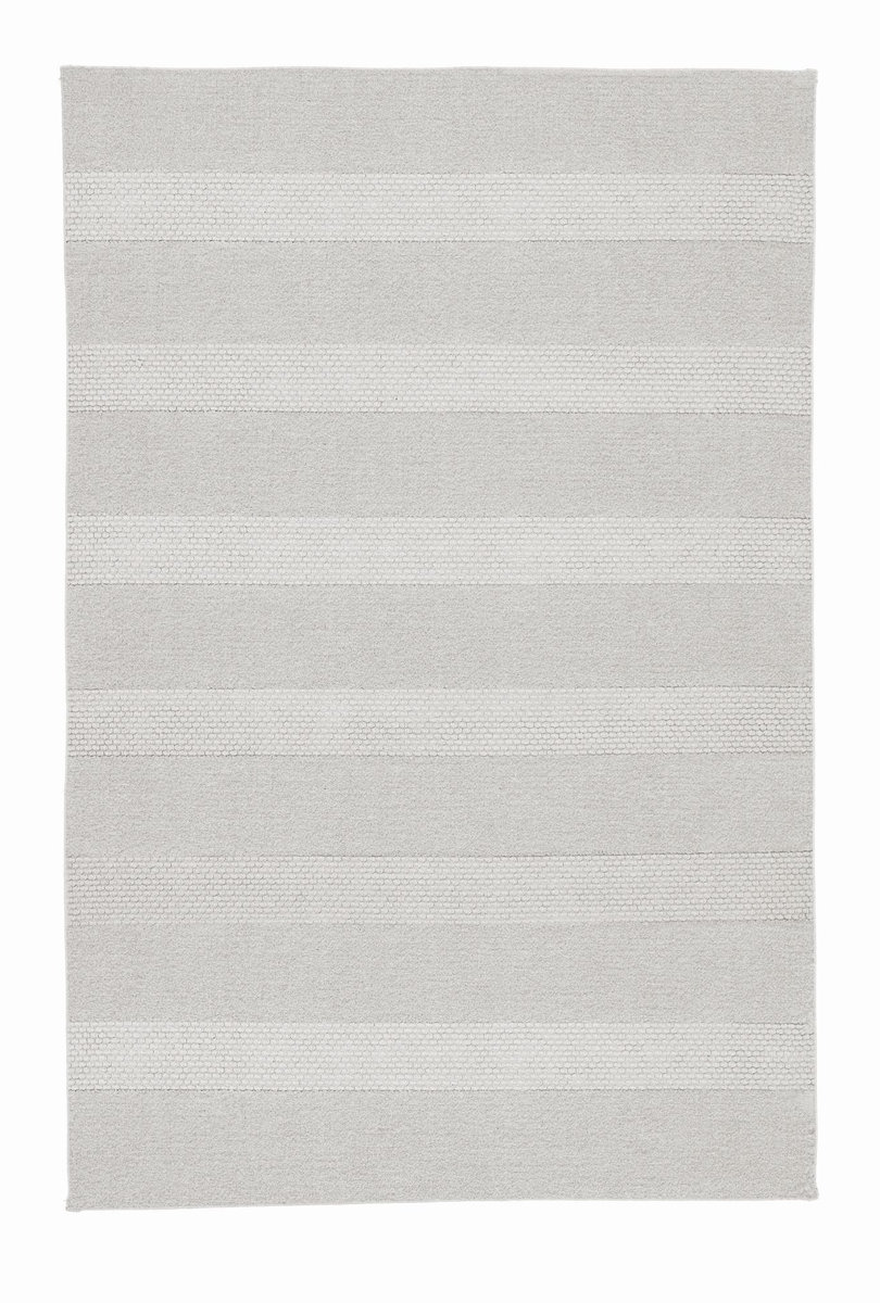 Kleine Wolke Tikka Ekologiczny Dywanik łazienkowy szary 70x120 cm ECO LIVING