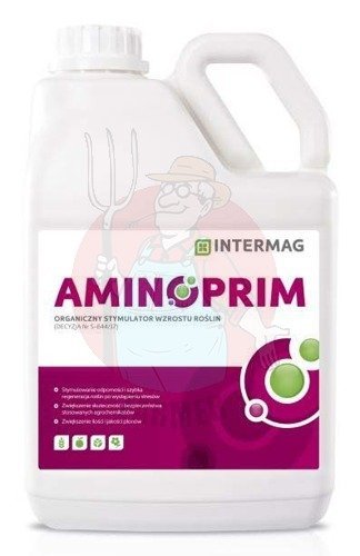 AMINOPRIM to organiczny stymulator charakteryzujący się bardzo wysoką zawartością aminokwasów oraz krótkich łańcuchów peptydowych pochodzenia natura..