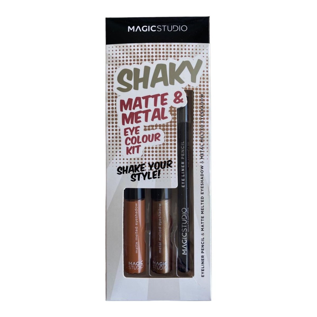 Magic Studio, Shaky Kit, Zestaw Do Makijażu Oczu, 3 Szt.