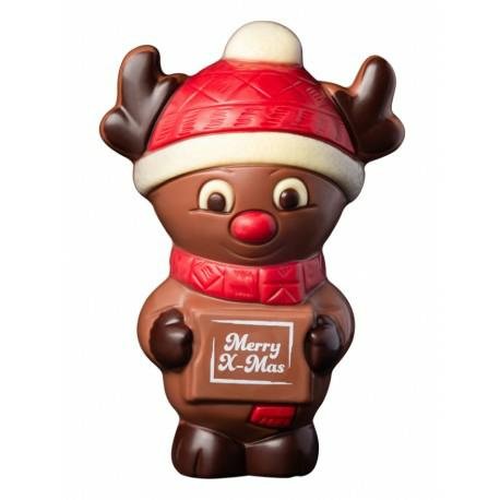 CZEKOLADOWY RENIFER MERRY X-MAS 100G