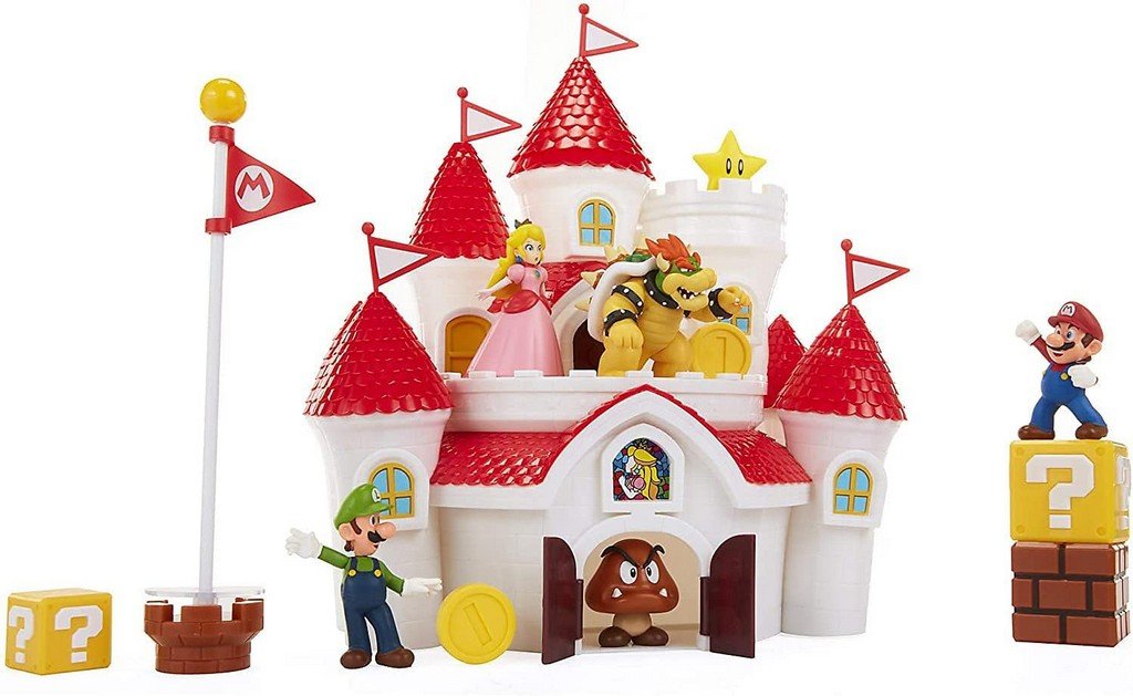 Zestaw Nintendo: Super Mario - Mushroom Kingdom Castle Deluxe