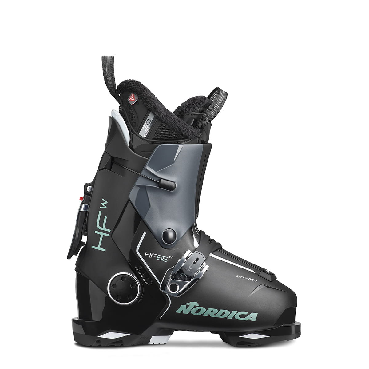 Buty narciarskie Nordica HF 85 W (GW) Czarno-zielone - 25.5