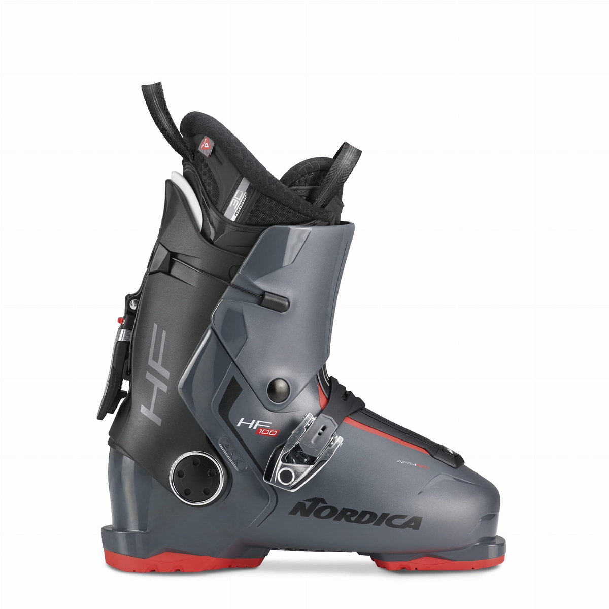 Buty narciarskie Nordica HF 100 Szaro-czerwone - 28.5