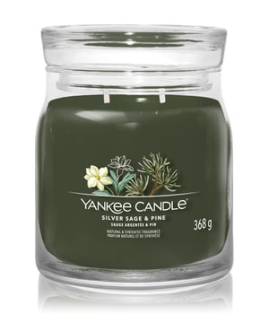 Yankee Candle Siver Sage & Pine Signature Jar Świeca zapachowa 368 g