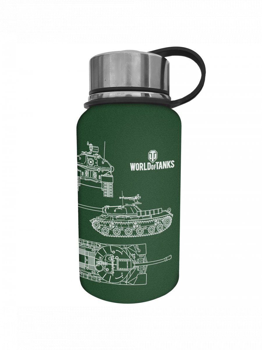 World of Tanks - Termos, 650 ml (zielony)