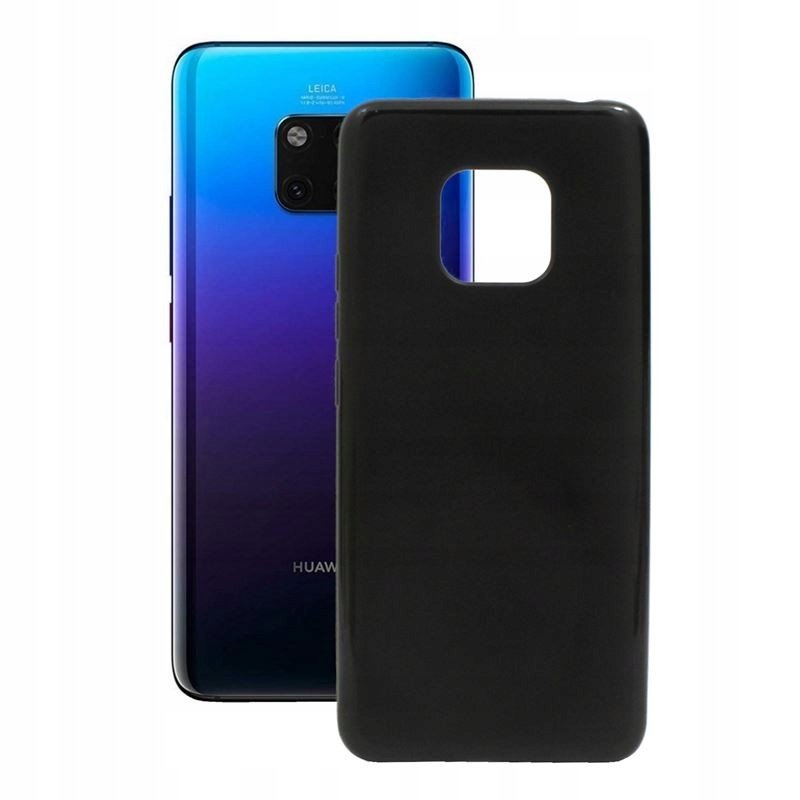 Etui do Huawei Mate 20 PRO Jelly Case czarny MATT Obudowa Pokrowiec Case