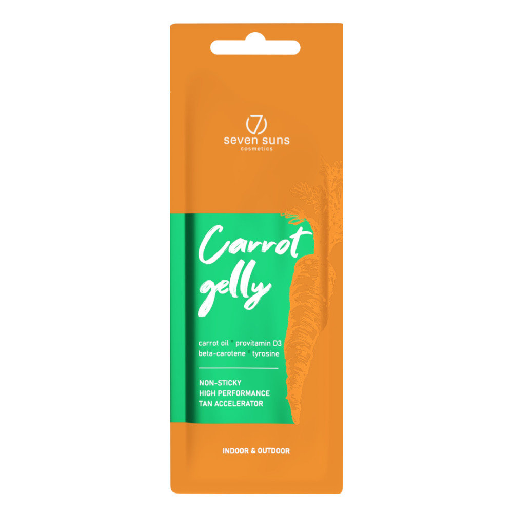 7suns Carrot Gelly, Przyspieszacz opalania, 15ml