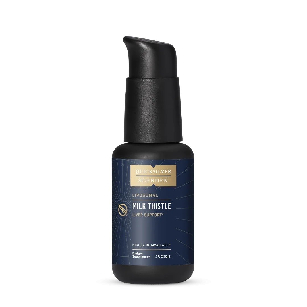 Quicksilver Scientific, Nanoemulsified Milk Thistle Liver Support, Suplement diety, 50 ml
