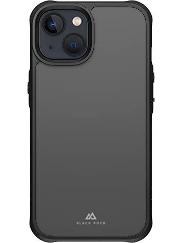 Black Rock - Wytrzymałe etui pasuje do Apple iPhone 14 I etui na telefon komórkowy, ochrona aparatu, odporne na uderzenia, zarysowania, twarda obudowa, matowe, smukłe (czarne)