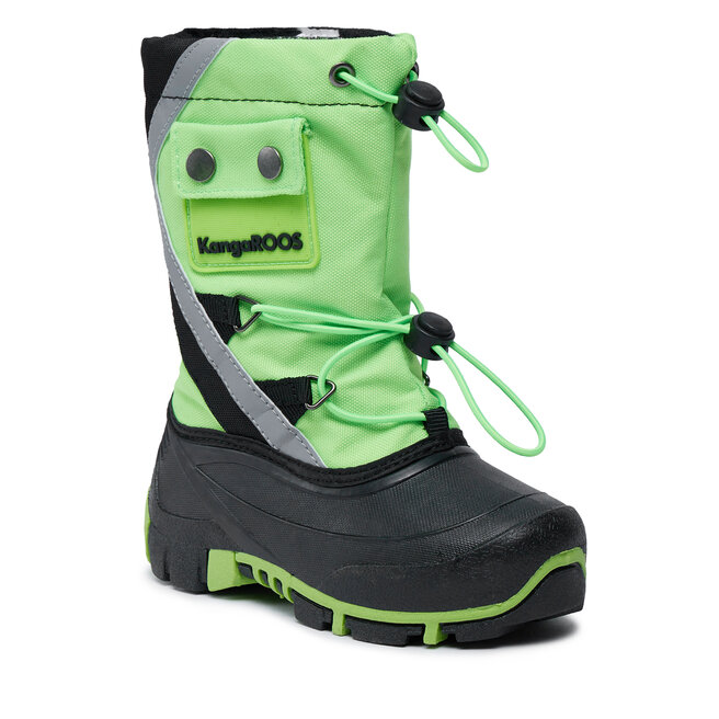Śniegowce KangaRoos Kanga-Bean III 18927-000-7007 Lime/Jet Black