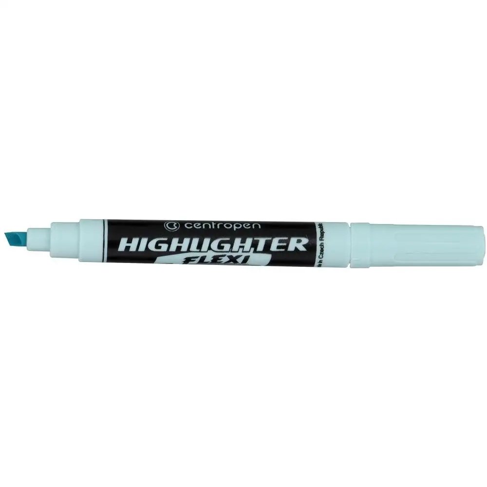 Zakreślacz FLEXI SOFT, niebieski pastel 8542, CENTROPEN
