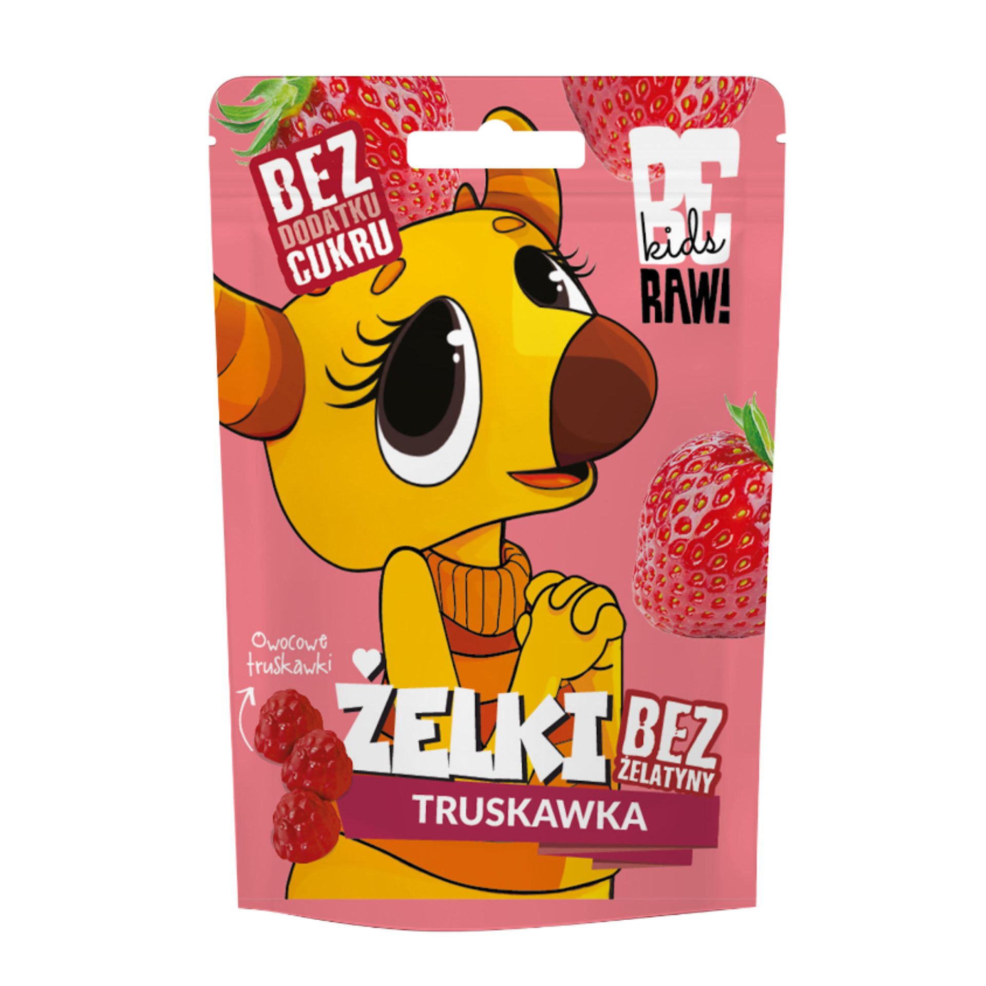Żelki bez dodatku cukru Truskawka Jabłko 35 g Be Raw M00-9CD7-9890D