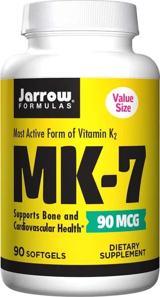 Jarrow Formulas - Vitamin K2 MK-7, 90mcg, 90 Kapsułek Miękkich