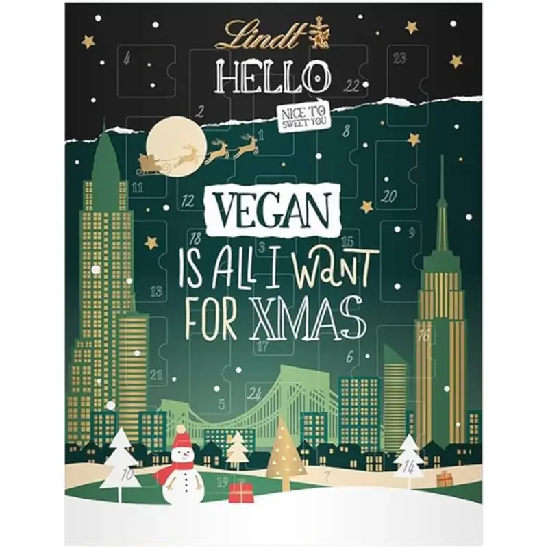 Lindt Kalendarz Adwentowy Hello Vegan 228g