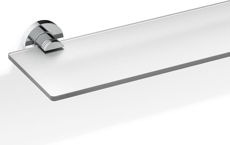 Uchwyty do półki łazienkowej Basic chrom 2 szt.