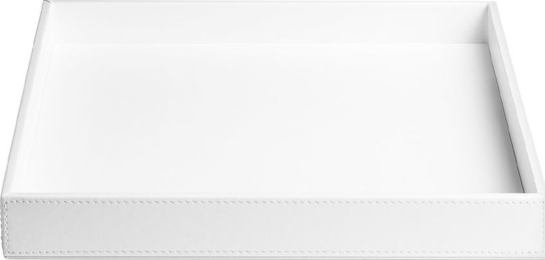 Taca łazienkowa Brownie 26 x 29 cm biała