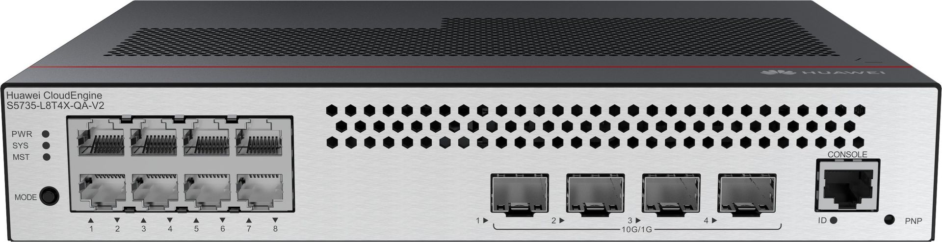 Huawei Switch S5735-L8T4X-QA-V2 (8*GE ports, 4*10GE SFP+ ports, AC