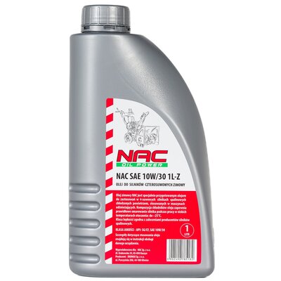 Olej do kosiarki NAC SAE 10W 30 1L-Z 1L