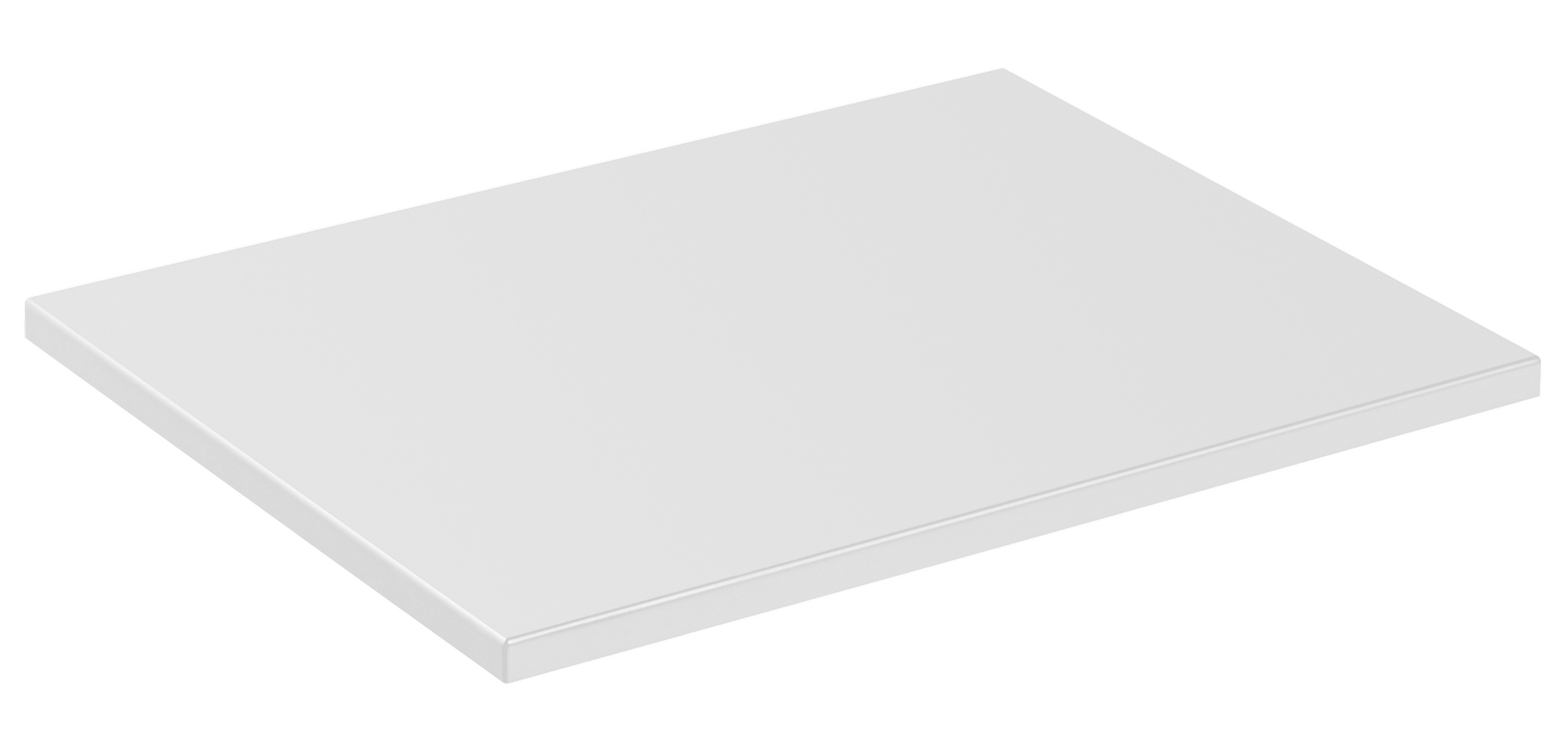 Biały blat do szafek łazienkowych 60 cm B7-G49