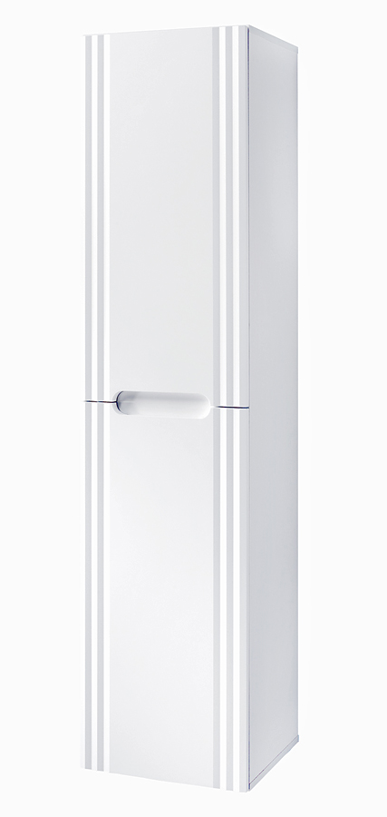 Biały wysoki regał łazienkowy W5-C55