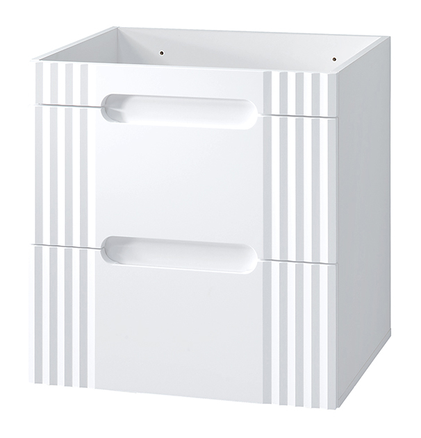Biała szafka pod umywalkę nablatową 60 cm A3-D44