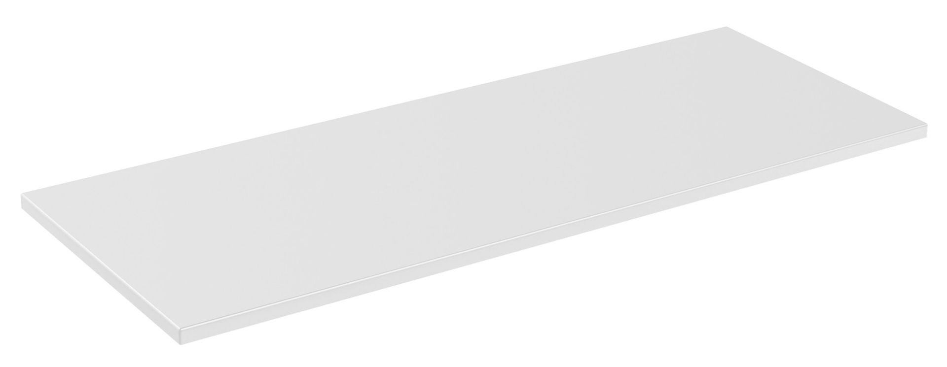 Biały blat do szafek umywalkowych 160 cm Lenora 5X