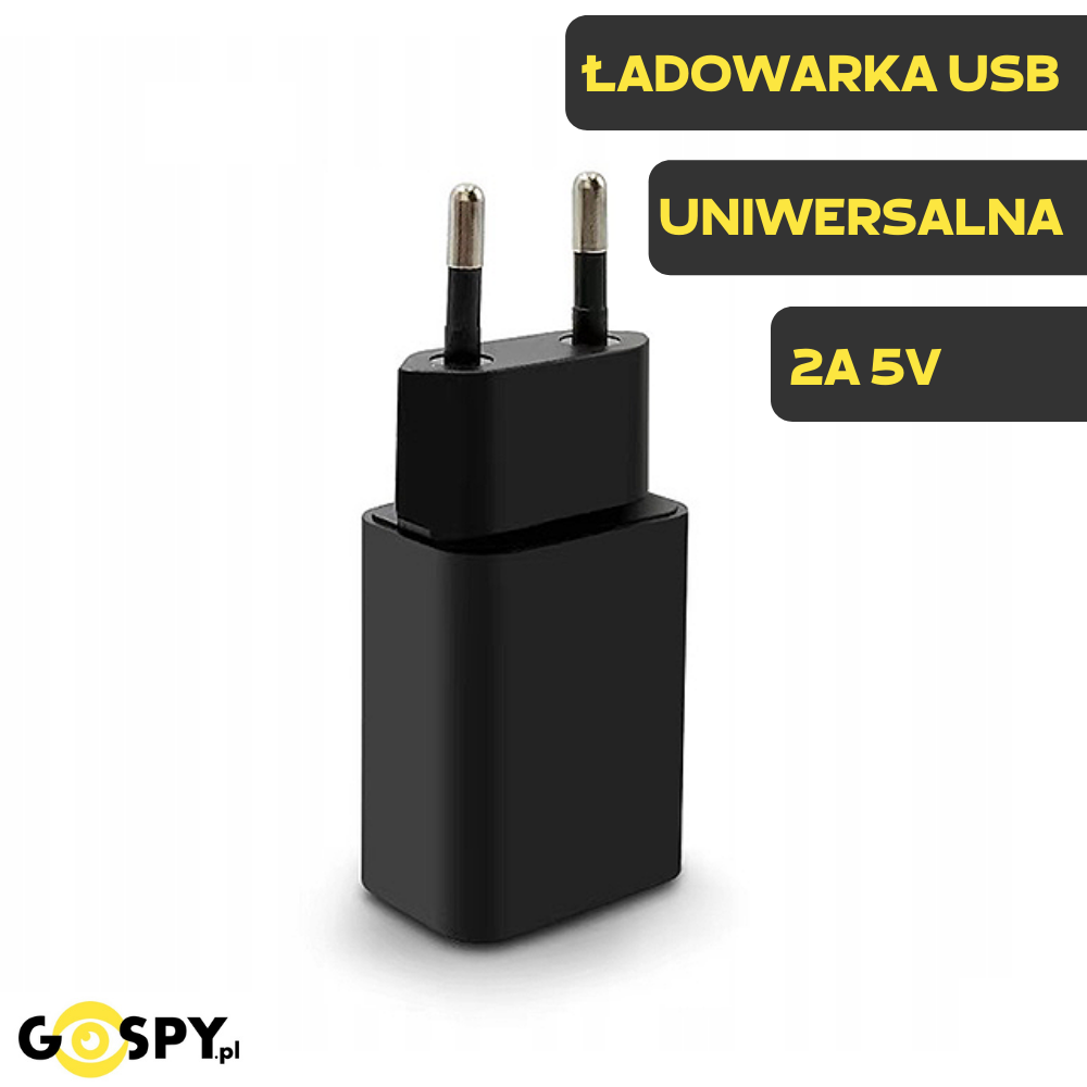 Ładowarka sieciowa USB 2A 5V