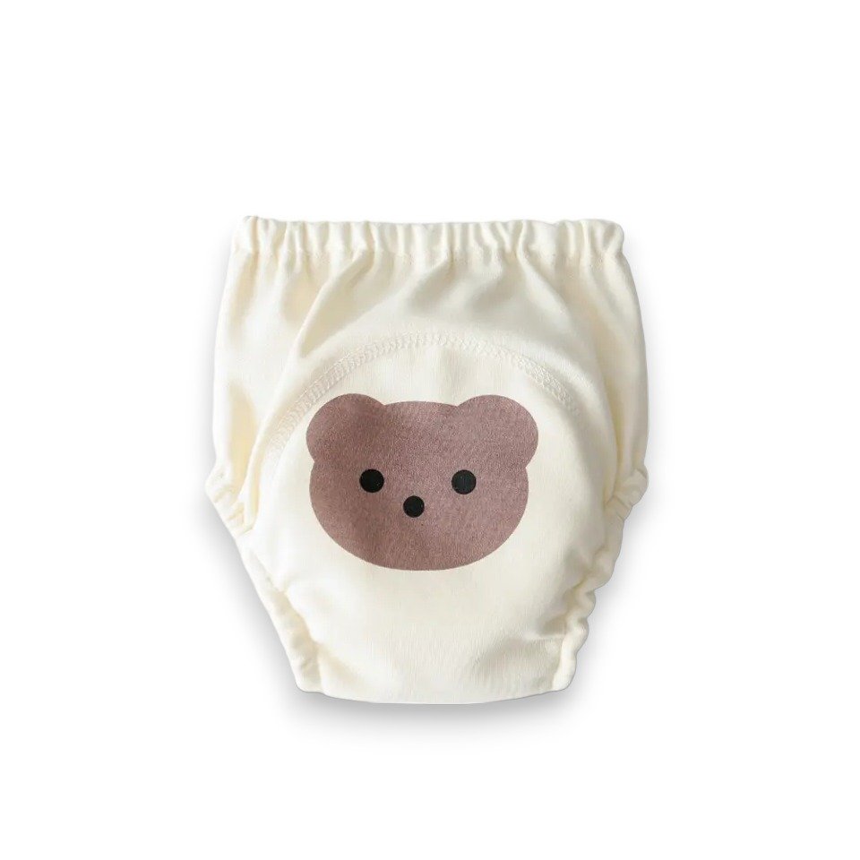 MAJTECZKI TRENINGOWE TRENERKI MAJTKI DO ODPIELUCHOWANIA BIELIZNA M 7-11kg