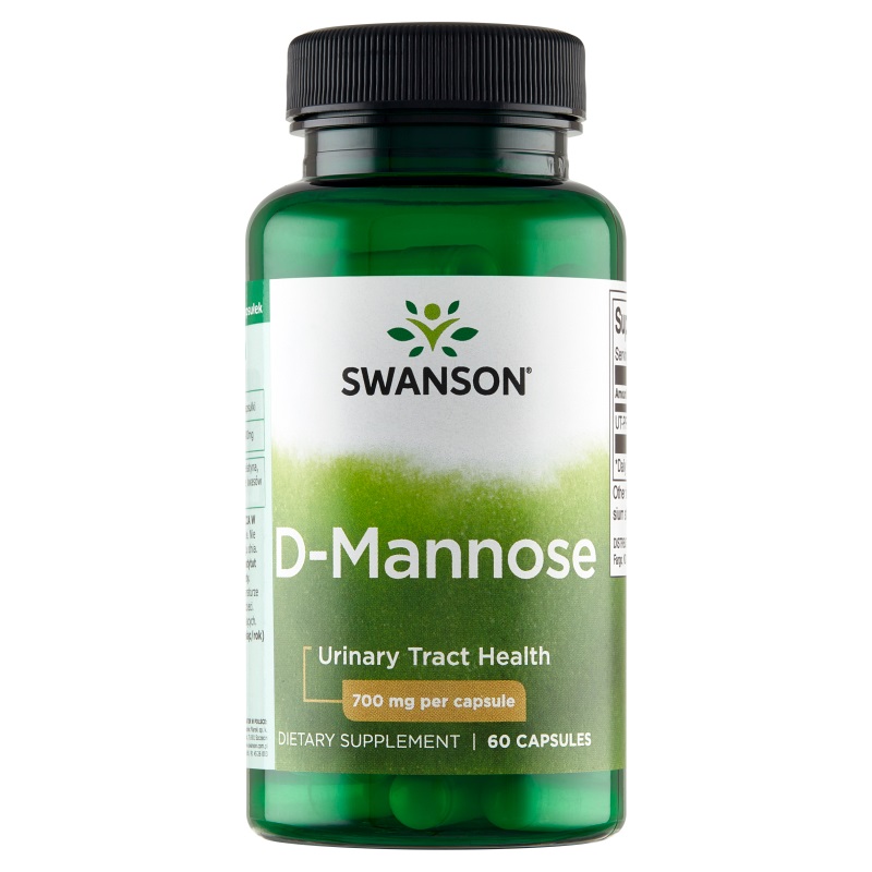 SWANSON D-Mannoza 700mg 60kaps - suplement diety