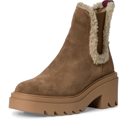 Tamaris Damskie botki 1-1-26284-41, Camel Comb., 37 EU
